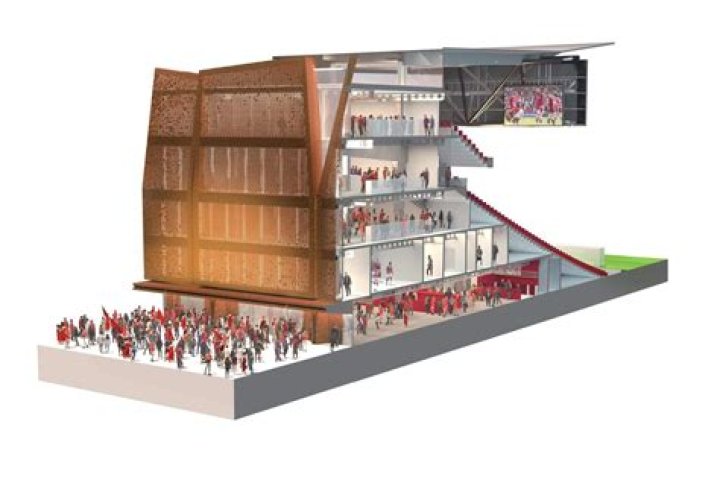 When was the new stand at Ascot built?
