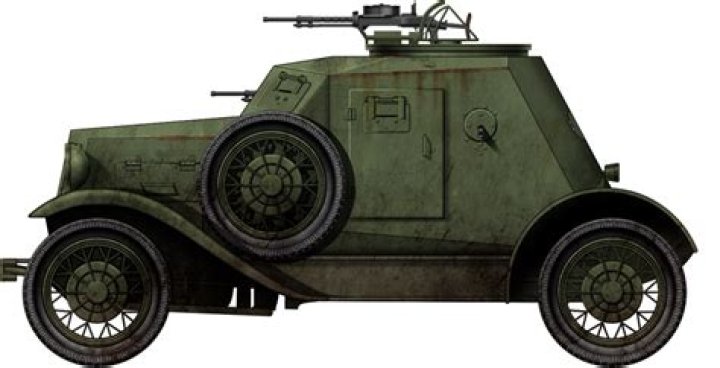 When were armored cars first used?