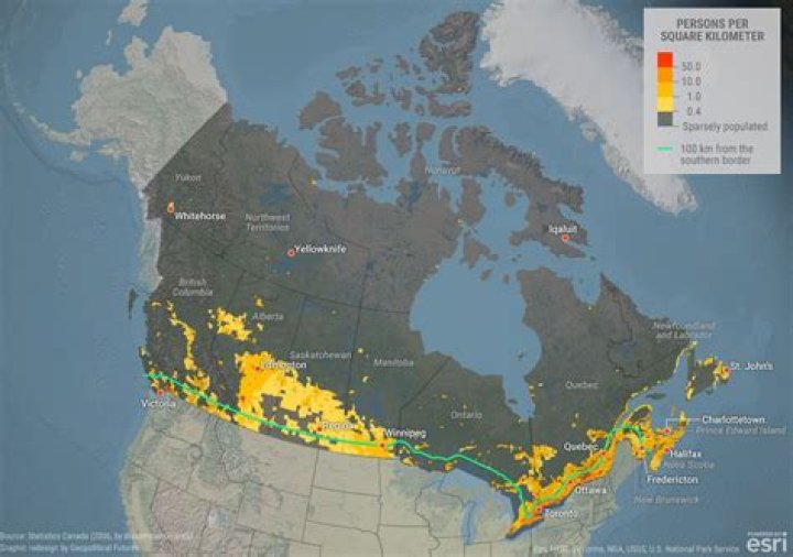 Where do most people live in Ottawa?