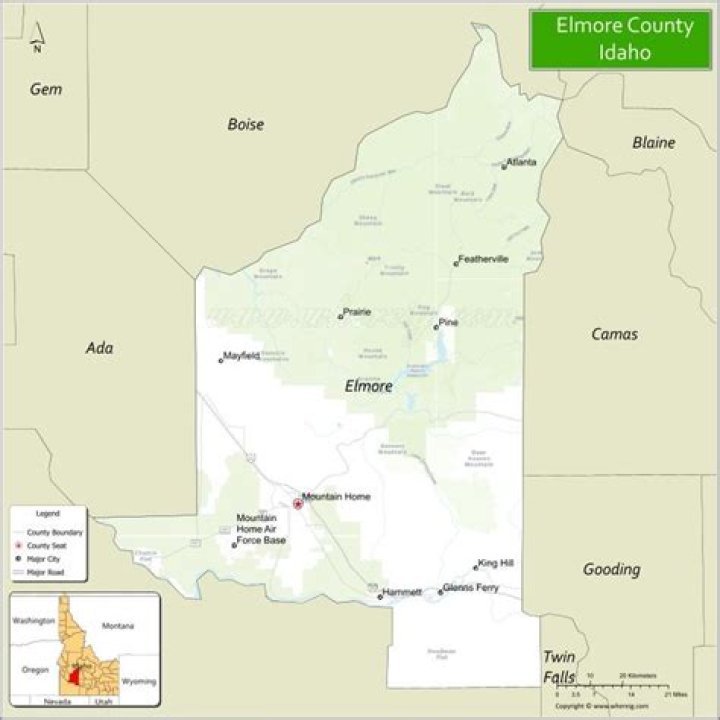 Where is Elmore County located?