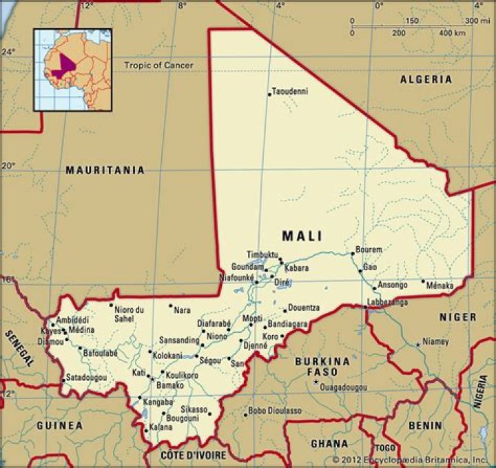 Where is Mali country?