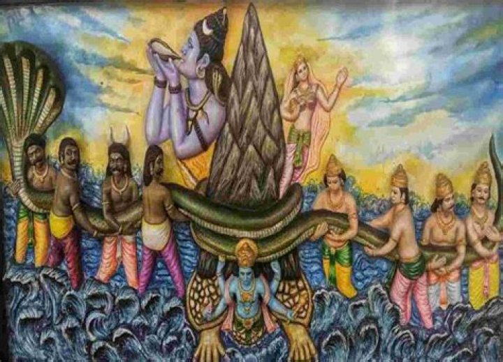 Where is Samudra Manthan located?