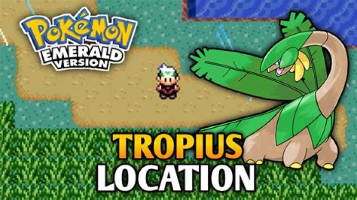 Where is Tropius in Emerald?