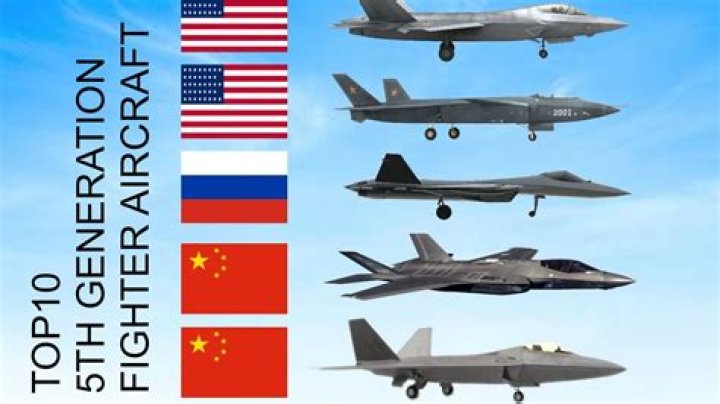 Which countries have 5th generation fighter jets?