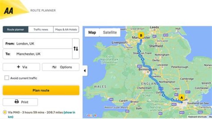 Which is the best UK route planner?