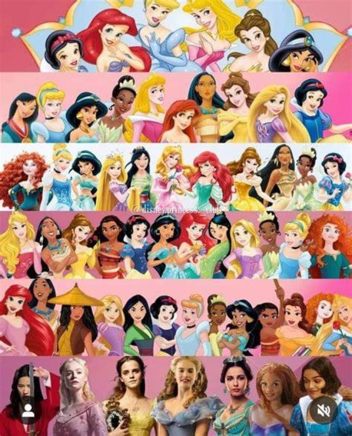 Who are not official Disney princesses?
