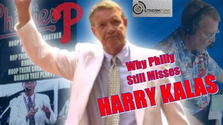 Who did Harry Kalas announce for?