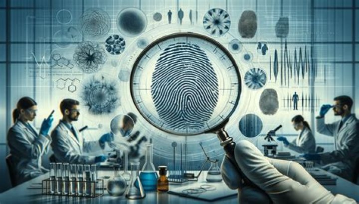 Who discovered fingerprints in forensic science?