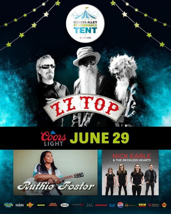Who is on tour with ZZ Top?