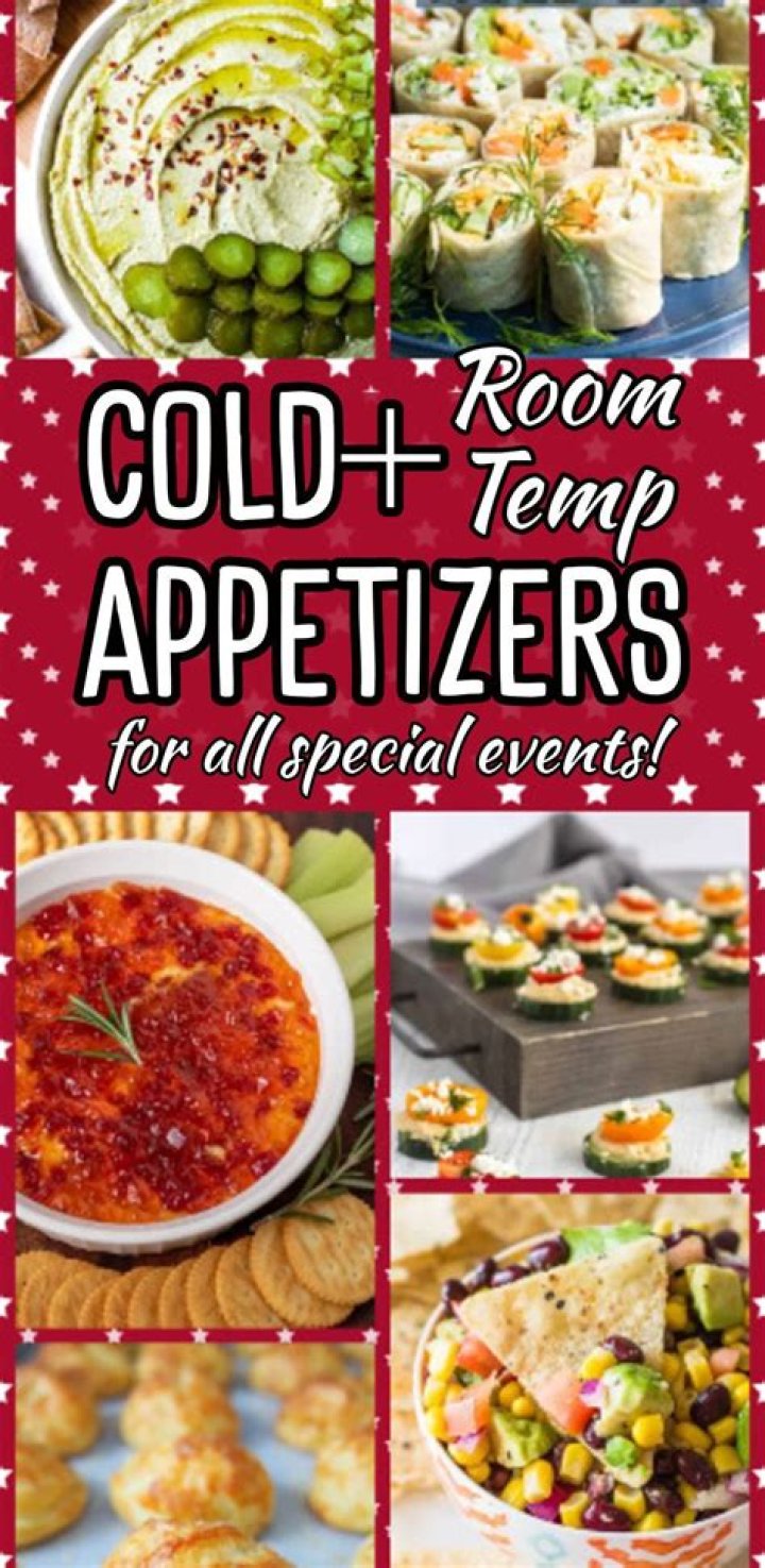 Why are appetizers served hot or cold?