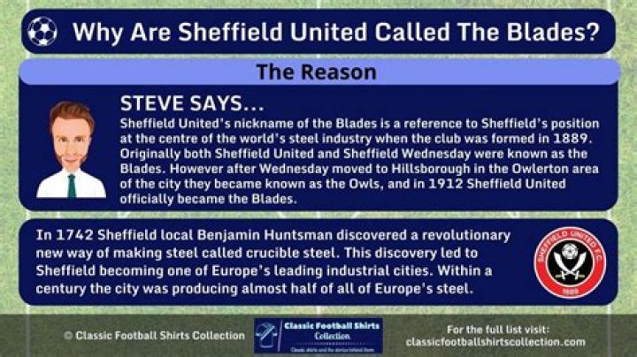Why are Sheffield United called the Blades?