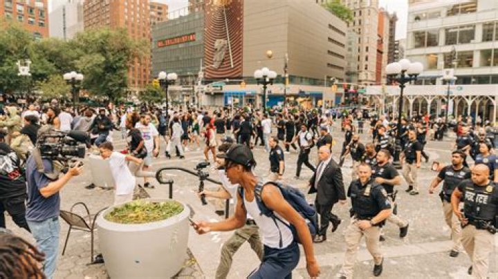 Why are they rioting in New York?