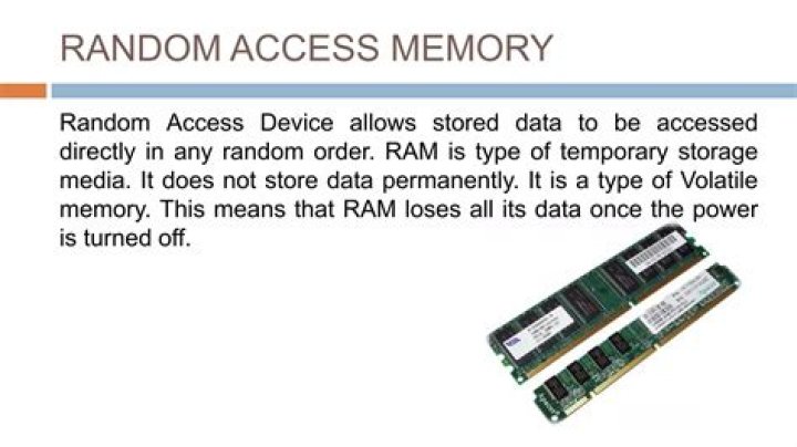 Why data is not permanently stored in memory?