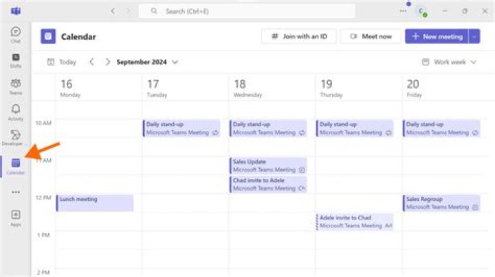Why did my calendar disappear on teams?