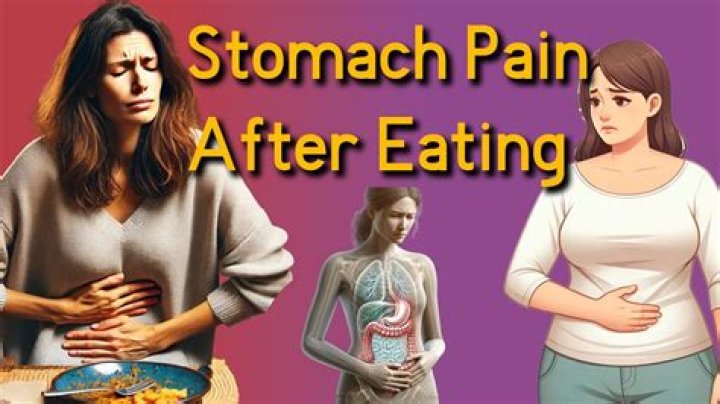 Why do I get stomach ache after eating pizza?