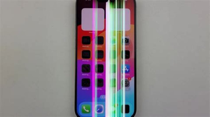 Why does my iPhone have a half screen?