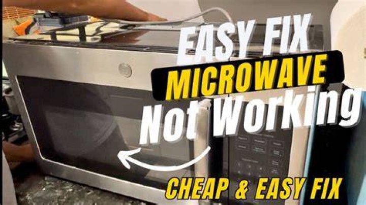 Why does my Sharp Carousel microwave stopped working?