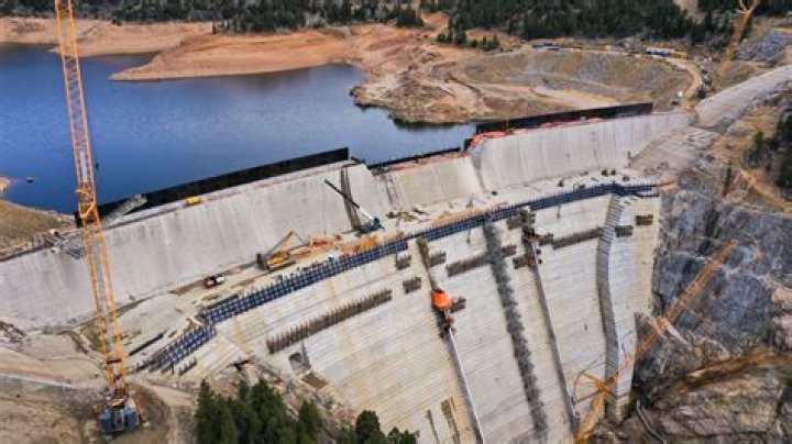 Why was Owen Falls dam constructed at Jinja?